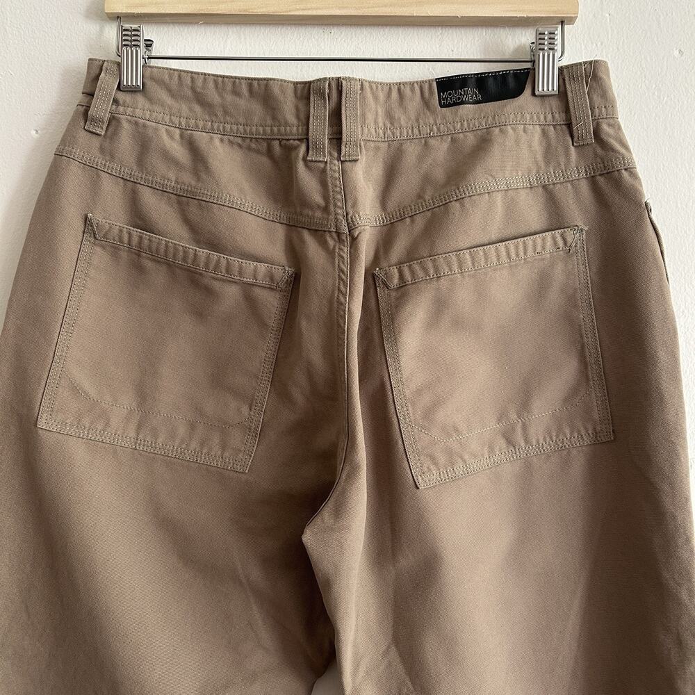 Men’s Mountain Hardwear Cotton Canvas Utility Pants Tan Beige Size 32x30 Work - Picture 6 of 10